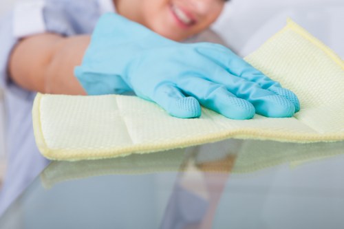Kitchen and bathroom cleaning for a W14 property