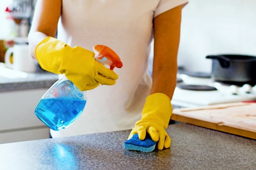 Regular office cleaning in a West London commercial property