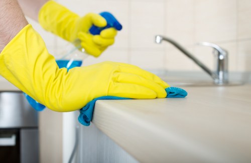 Office floor and washroom cleaning service for local businesses
