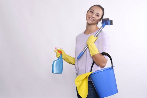 A clean and tidy West London home maintained by cleaners