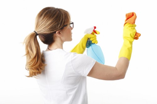 Steam cleaning carpets in a W14 office or workspace