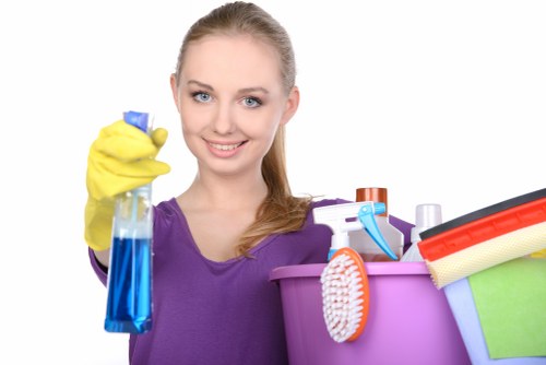 Bright, spotless property cleaned by W14 cleaners