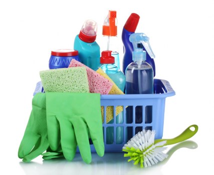 Professional cleaning of reception and communal areas in W14