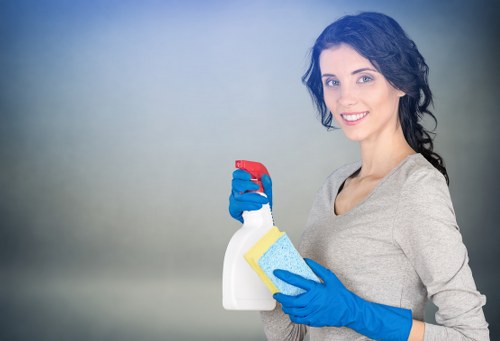 Inclusive local cleaning services page designed for W14 users